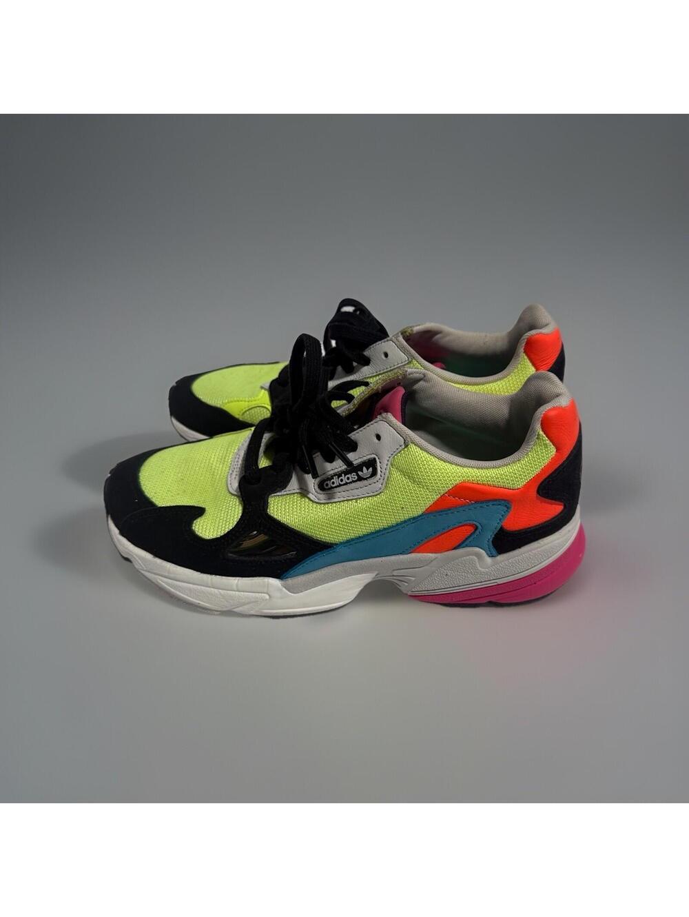 Size 9.5 Woman’s - Adidas Falcon Hi-Res Multi W